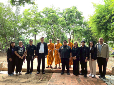 กองประสานงานโครงการพระราชดำริและเจ้าหน้าที่ศูนย์ถ่ายทอดเทคโนโลยีการสหกรณ์ที่ 13 ลงพื้นที่และเข้าร่วมประชุมเพื่อติดตามความคืบหน้าโครงการก่อสร้างห้องเรียนธรรมชาติ และเตรียมการจัดงานพิธีวางศิลาฤกษ์ ... พารามิเตอร์รูปภาพ 1