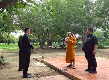 กองประสานงานโครงการพระราชดำริและเจ้าหน้าที่ศูนย์ถ่ายทอดเทคโนโลยีการสหกรณ์ที่ 13 ลงพื้นที่และเข้าร่วมประชุมเพื่อติดตามความคืบหน้าโครงการก่อสร้างห้องเรียนธรรมชาติ และเตรียมการจัดงานพิธีวางศิลาฤกษ์ ... พารามิเตอร์รูปภาพ 4