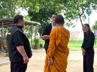 กองประสานงานโครงการพระราชดำริและเจ้าหน้าที่ศูนย์ถ่ายทอดเทคโนโลยีการสหกรณ์ที่ 13 ลงพื้นที่และเข้าร่วมประชุมเพื่อติดตามความคืบหน้าโครงการก่อสร้างห้องเรียนธรรมชาติ และเตรียมการจัดงานพิธีวางศิลาฤกษ์ ... พารามิเตอร์รูปภาพ 12