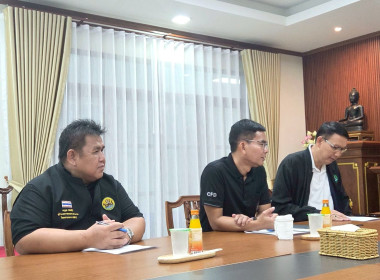 กองประสานงานโครงการพระราชดำริและเจ้าหน้าที่ศูนย์ถ่ายทอดเทคโนโลยีการสหกรณ์ที่ 13 ลงพื้นที่และเข้าร่วมประชุมเพื่อติดตามความคืบหน้าโครงการก่อสร้างห้องเรียนธรรมชาติ และเตรียมการจัดงานพิธีวางศิลาฤกษ์ ... พารามิเตอร์รูปภาพ 18