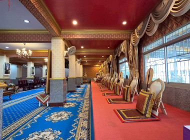 กองประสานงานโครงการพระราชดำริและเจ้าหน้าที่ศูนย์ถ่ายทอดเทคโนโลยีการสหกรณ์ที่ 13 ลงพื้นที่และเข้าร่วมประชุมเพื่อติดตามความคืบหน้าโครงการก่อสร้างห้องเรียนธรรมชาติ และเตรียมการจัดงานพิธีวางศิลาฤกษ์ ... พารามิเตอร์รูปภาพ 24