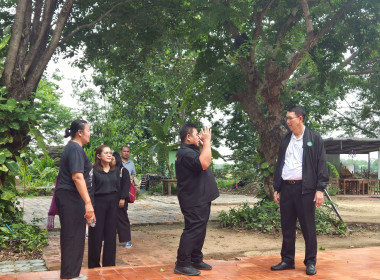 กองประสานงานโครงการพระราชดำริและเจ้าหน้าที่ศูนย์ถ่ายทอดเทคโนโลยีการสหกรณ์ที่ 13 ลงพื้นที่และเข้าร่วมประชุมเพื่อติดตามความคืบหน้าโครงการก่อสร้างห้องเรียนธรรมชาติ และเตรียมการจัดงานพิธีวางศิลาฤกษ์ ... พารามิเตอร์รูปภาพ 2