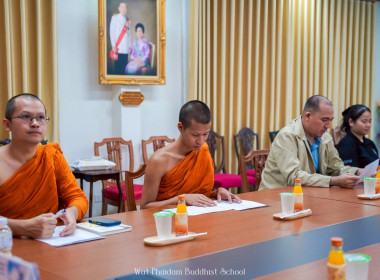 กองประสานงานโครงการพระราชดำริและเจ้าหน้าที่ศูนย์ถ่ายทอดเทคโนโลยีการสหกรณ์ที่ 13 ลงพื้นที่และเข้าร่วมประชุมเพื่อติดตามความคืบหน้าโครงการก่อสร้างห้องเรียนธรรมชาติ และเตรียมการจัดงานพิธีวางศิลาฤกษ์ ... พารามิเตอร์รูปภาพ 35