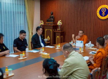 กองประสานงานโครงการพระราชดำริและเจ้าหน้าที่ศูนย์ถ่ายทอดเทคโนโลยีการสหกรณ์ที่ 13 ลงพื้นที่และเข้าร่วมประชุมเพื่อติดตามความคืบหน้าโครงการก่อสร้างห้องเรียนธรรมชาติ และเตรียมการจัดงานพิธีวางศิลาฤกษ์ ... พารามิเตอร์รูปภาพ 37