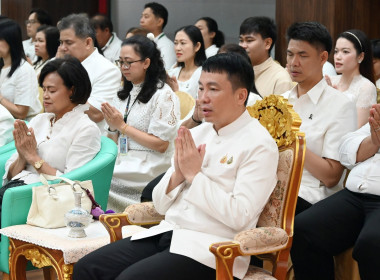 กรมส่งเสริมสหกรณ์จัดพิธีสวดเจริญพระพุทธมนต์ถวายพระราชกุศล ... พารามิเตอร์รูปภาพ 59