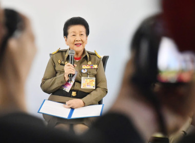 รองอธิบดีกรมส่งเสริมสหกรณ์ร่วมแถลงข่าวงาน “สีสรรพรรณไม้ ... พารามิเตอร์รูปภาพ 35